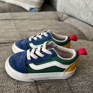 Vans toddler old skool colorblock
